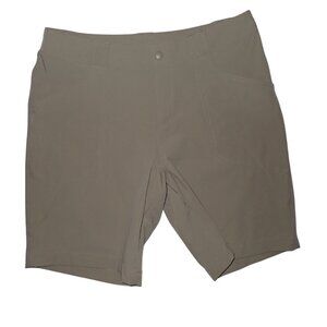 Eastern Mountain‎ Sports Hiking Trail shorts Women 6 Tan Nylon Gorpcore Casual